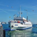 Baltica beim Anlegen